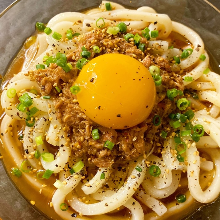 プロ直伝!「中華風ツナ玉冷やしうどん」
